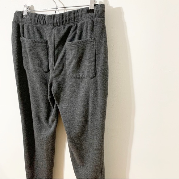 Rewash Cotton Blend Sweat Pants Elastic Cuffs and Waist with Draw String Gray - Picture 4 of 9